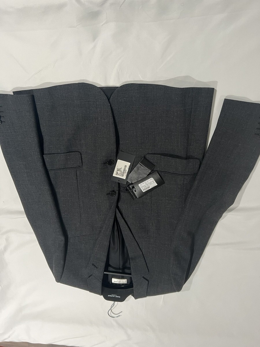 ジャケット・アウター Hedi Slimane Cashmere SoutiencollarCoat Saint Laurent Hedi Slimane all season Mens Blazer. 54/44