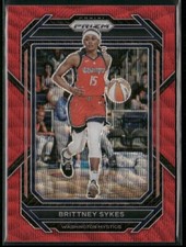 2023 Panini Prizm WNBA - Brittney Sykes #67 Ruby Wave Prizm A1