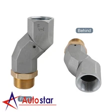 1 Inch Fuel Hose Swivel 360 Rotating Connector for Fuel Transfer Pump Nozzle NEW