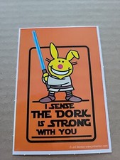 Happy Bunny Sticker, Jim benton, cute, funny.