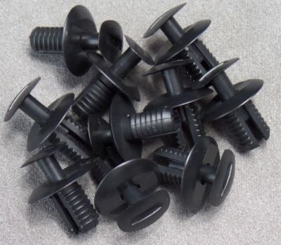 10X SPREIZNIETE RADKASTEN CLIPS FÜR SEAT IBIZA LEON CITIGO SPRINTER VITO VW UP