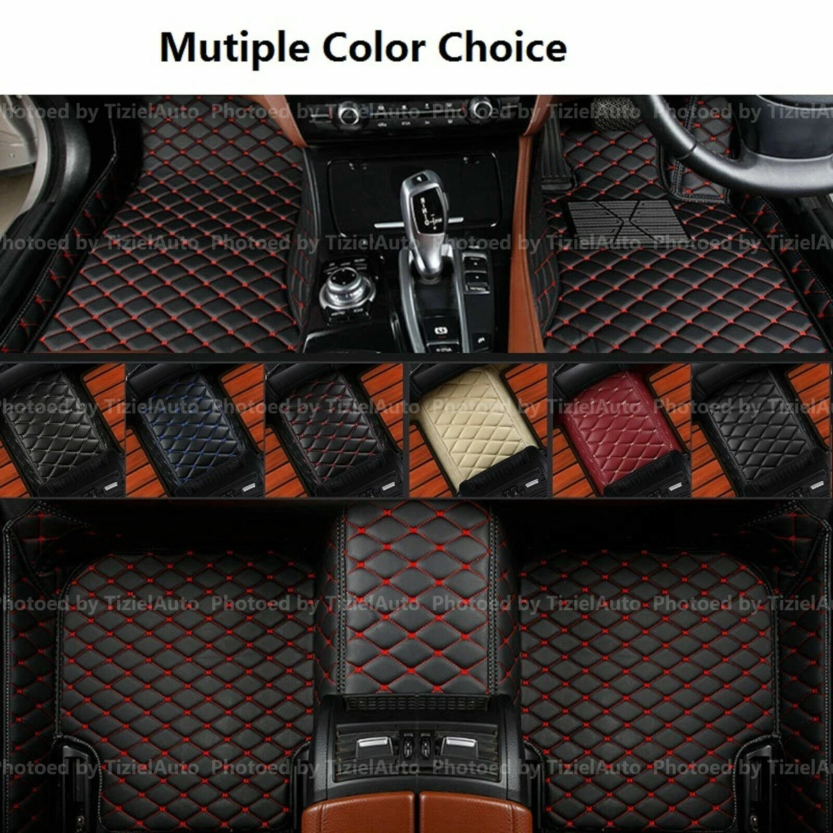 Custom Fit Full Surrounded 3D Car Floor Mats for Mercedes E Class W211 W212 W213