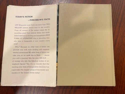 TAKEOFF|By~Cyril M Kornbluth~1952~Hard Cover Book~Doubleday 1st Ed HC DJ - 第 11/11 張圖片