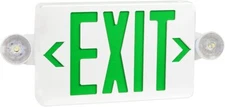 LED Exit Sign lamp & Emergency Light – Dual LED Lamp UL-94 Fire Resistance light