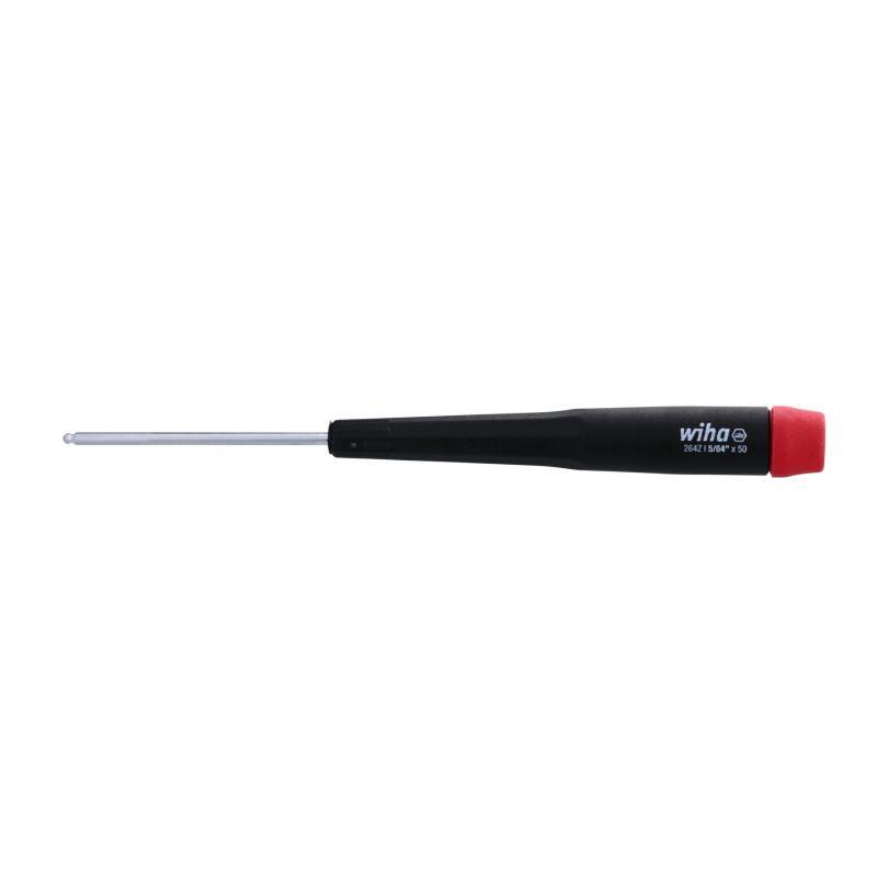 Wiha 96419 Ball End Hex Inch Screwdriver With Precision Handle 5  