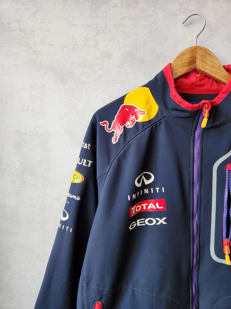 激安挑戦!! Pepe jeans infiniti red bull racing softshell jacket size XL F1