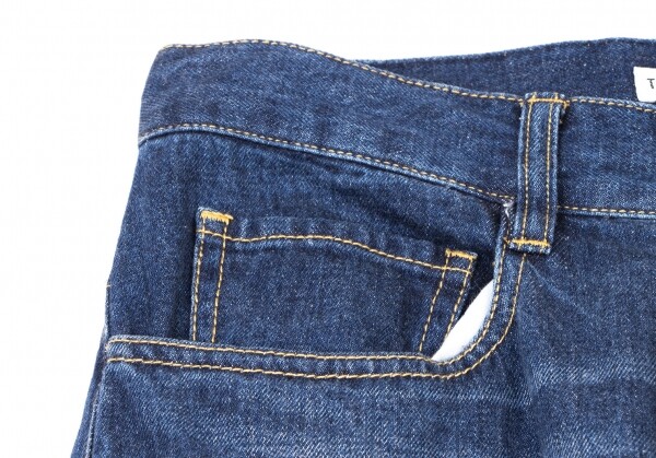 TSUMORI CHISATO Spiral Zipper Denim Pants Size 2(K-137012