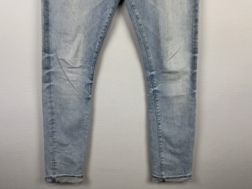 Jeans uomo G-Star Raw blu denim 3301 bottoni conici mosca - Foto 3 di 21