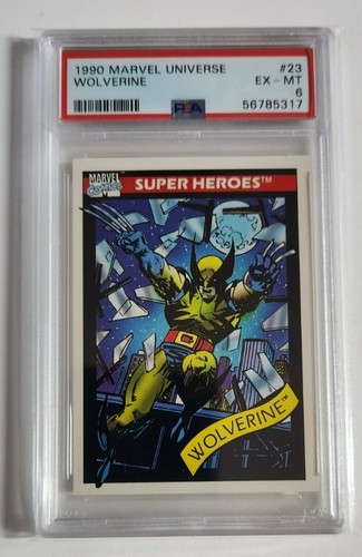 1990 Marvel Universe #23 Wolverine - PSA 6 EX-MT | eBay