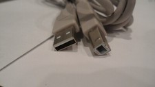 Printer Cable -Tan