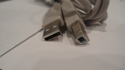 Printer Cable -Tan