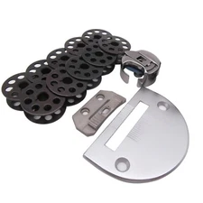 Bobbin Case&Bobbins&Needle Plate&Feed Dog FIT FOR Consew 206RB Juki DNU-241