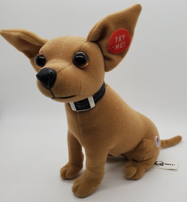 talking taco bell dog toy worth
