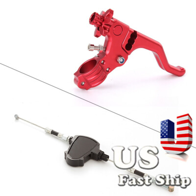 CNC Universal Short Stunt Clutch Lever Cable Performance Easy w/Pull Left Lever
