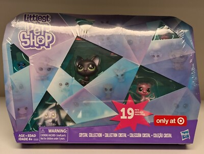 Littlest Pet Shop Target Exclusive Crystal Collection 19 Pets NEW NIB Cat LPS