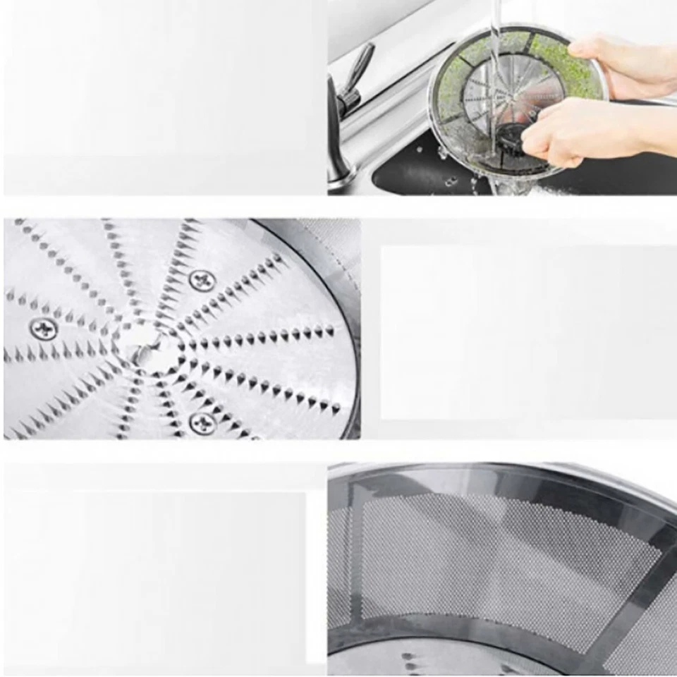 CENTRIFUGA FRUTTA VERDURA ESTRATTORE DI SUCCO A FREDDO 800W SPREMIAGRUMI 500ML - Immagine 4 di 4