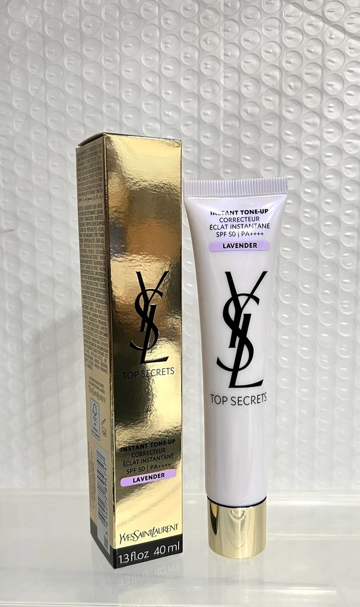 YSL Top Secrets Instant Tone-Up Lavender SPF 50 Primer 1.3oz 40ml