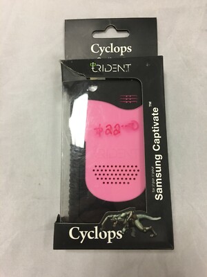 Cyclops trident Samsung Captivate Case Pink/Black