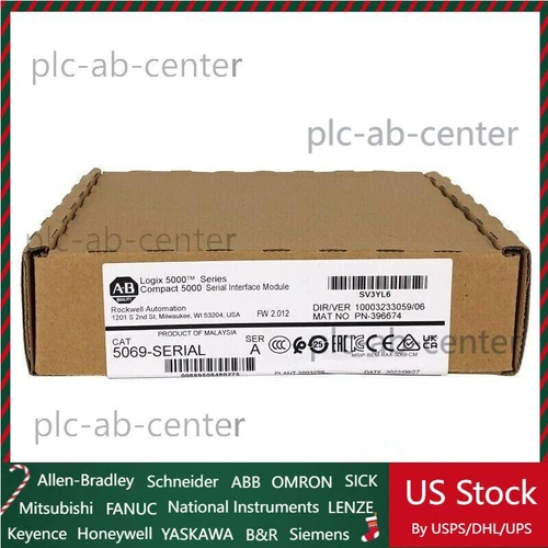 NEW Factory Sealed Allen-Bradley 5069-SERIAL Compact Logix 5000 Interface Module - Picture 1 of 1