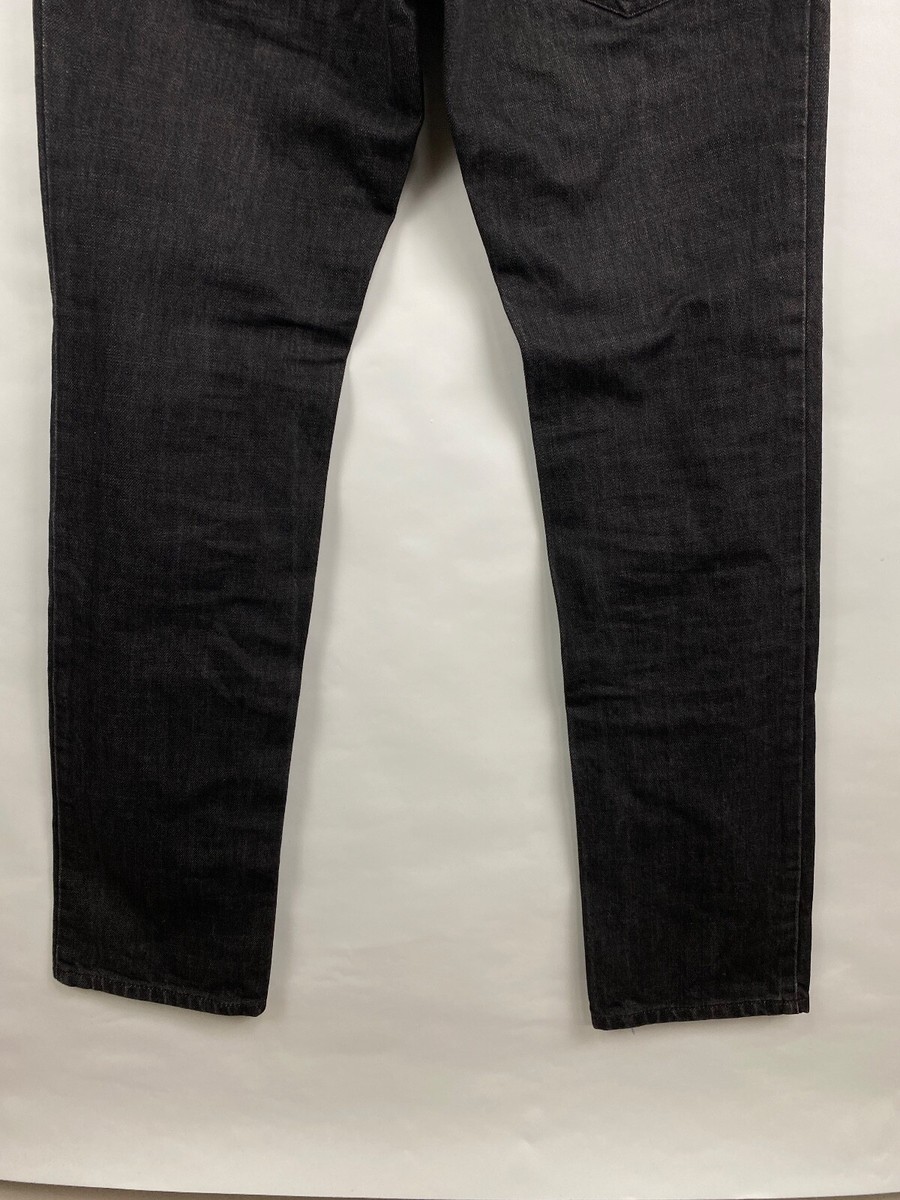 パンツ 00s DOLCE&GABBANA black denim pants y2k Vintage Y2K Dolce & Gabbana low rise distressed stitched