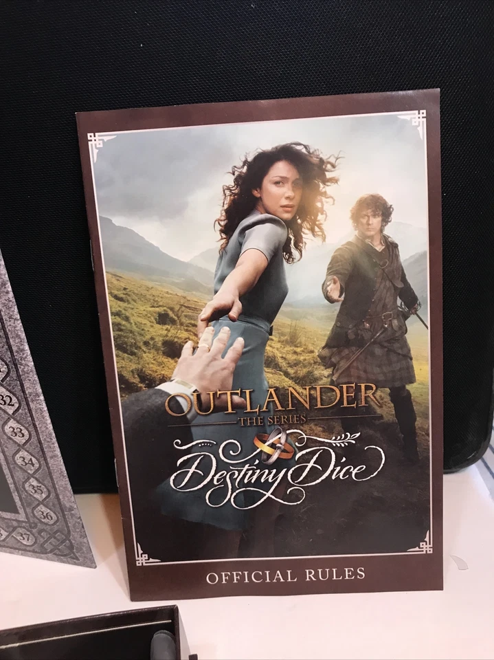 Juego de mesa Outlander Destiny Dice falta 1 carta para piezas Foto 3 de 4