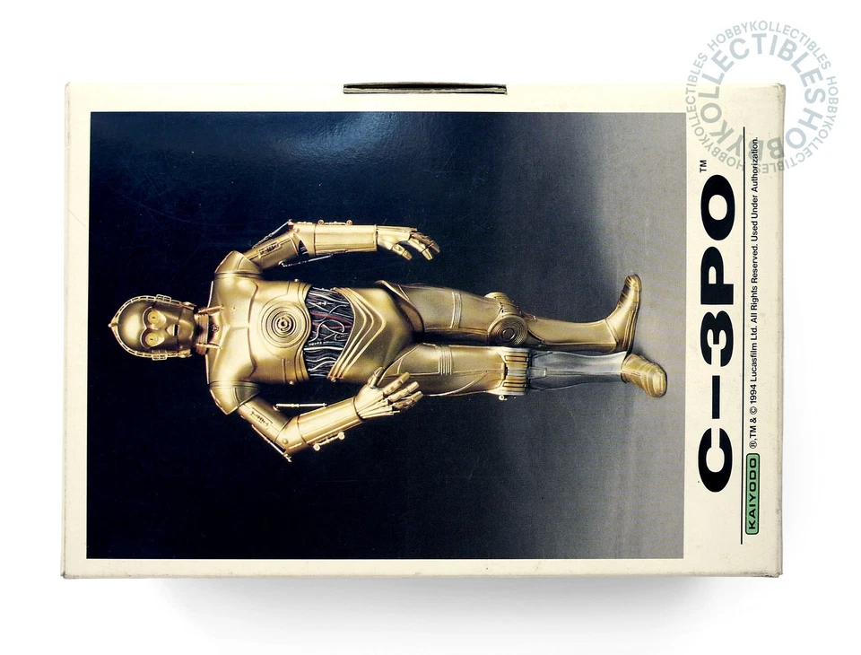 Kaiyodo Star Wars Vintage 1/6 C-3PO Modelo Vinilo Suave Kt ¡Raro!! Foto 4 de 4