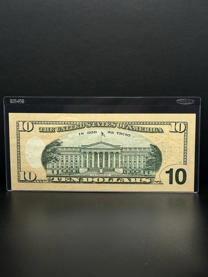 2006-$10 DOLLARS Bill STAR NOTE Low RUN Size Nice Piece For Your Collection  - Image 2 of 2