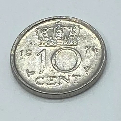 10 Cent 1954 Netherlands Tiny Coin Juliana Koningin der Nederlanden Lot Of 400+ - Picture 11 of 14