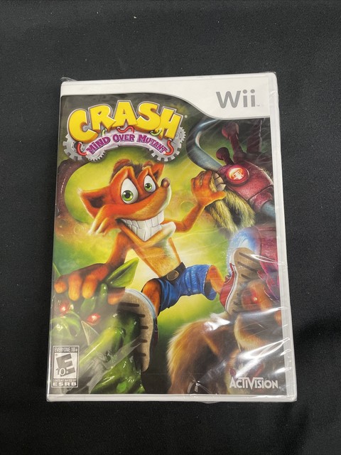 Crash Mind Over Mutant Nintendo Wii 08 For Sale Online Ebay