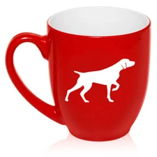 16 oz Bistro Ceramic Coffee Mug Cup German Shorthaired Pointer