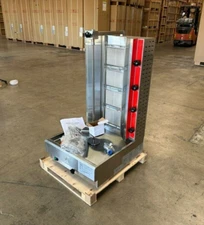 NEW Commercial Shawarma Machine Pastor Kebab Broiler Electric Spin KB-4 NSF ETL