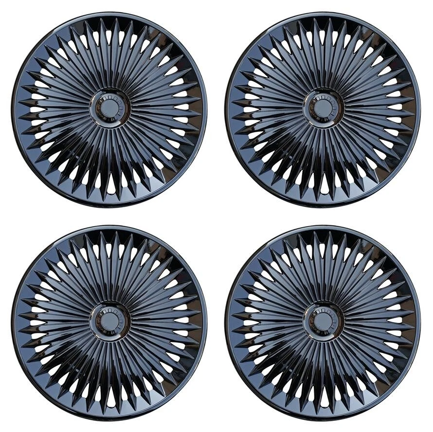 17"ABS Black wheel rim cover protecting the hub for 2022-2023 Ford Maverick - Image 3 of 4