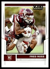 2017 Score Fred Ross Rookie Mississippi State Bulldogs #438