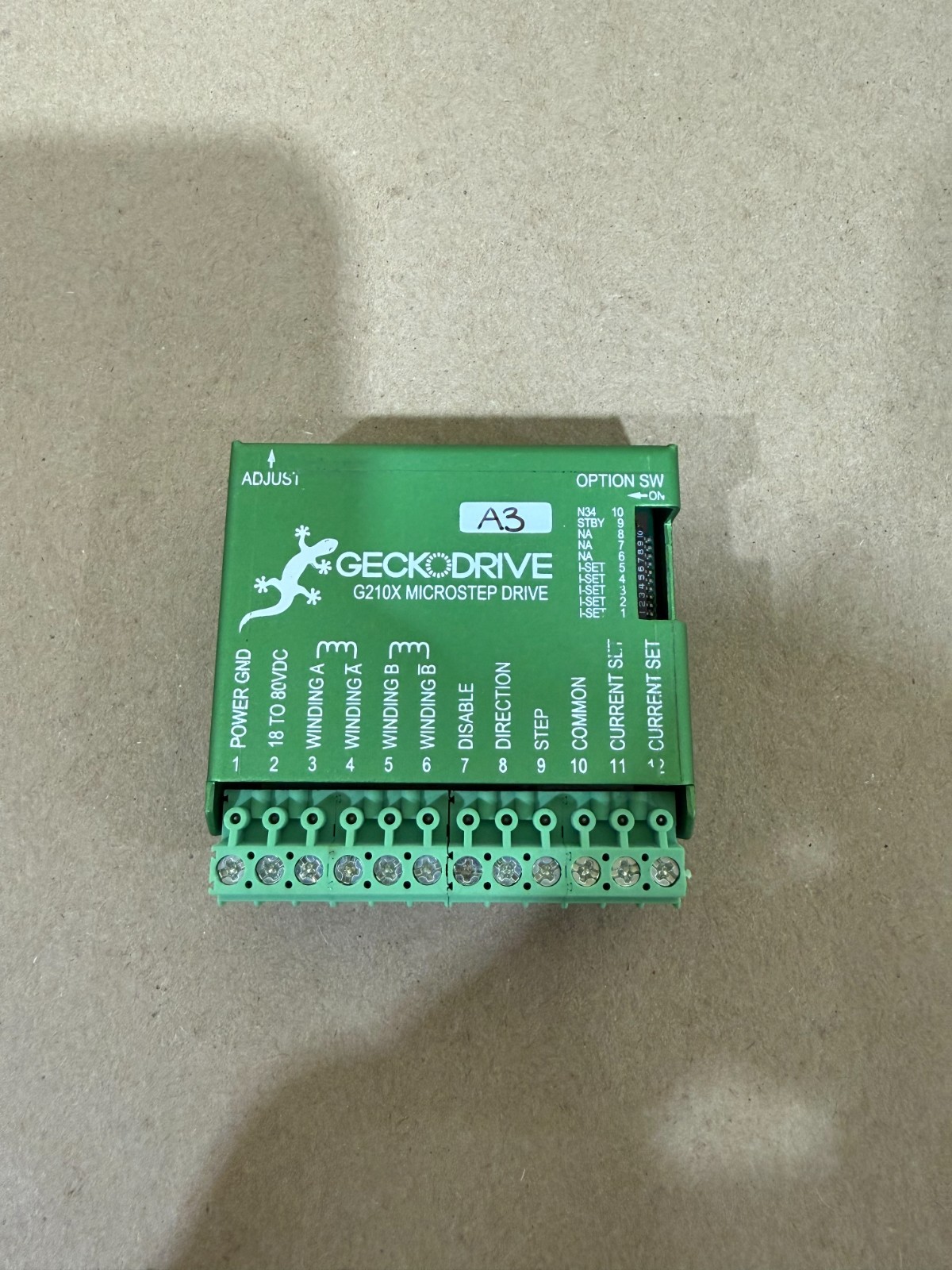 Geckodrive G210X Microstep Drive Digital Step Drive Stepper Motor Control