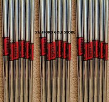 NEW Uncut KBS TOUR .370 Tip Steel Iron Shafts Set Regular/Stiff/X-Stiff Flex