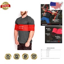 Mark Bell Exercise Band Level 3 - Red, Medium, Portable Strength Tool