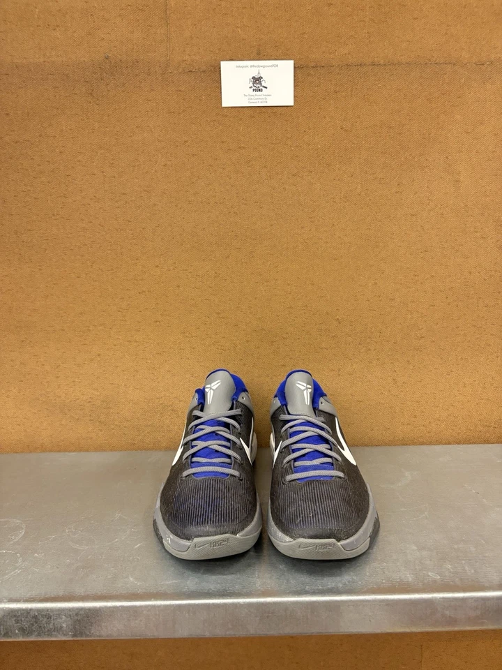 Nike Zoom Kobe 7 VII System Concord negro 2012 para hombre talla 7,5 usado 488371-402 Foto 2 de 4