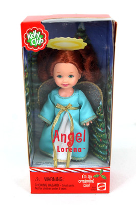 Barbie's Little Sister Kelly Club Lorena as Angel Doll/Ornament 2001 Mattel