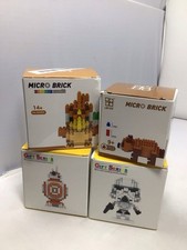DIY Micro Building Blocks Educational Bundle Total Of Four