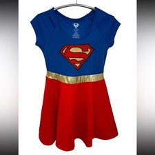 Bioworld SuperMan Halloween Costume - Blue, Red, and Gold. Youth Size XL