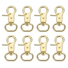 8Pcs Swivel Hooks for Snap Hook, 15mm (5/8
