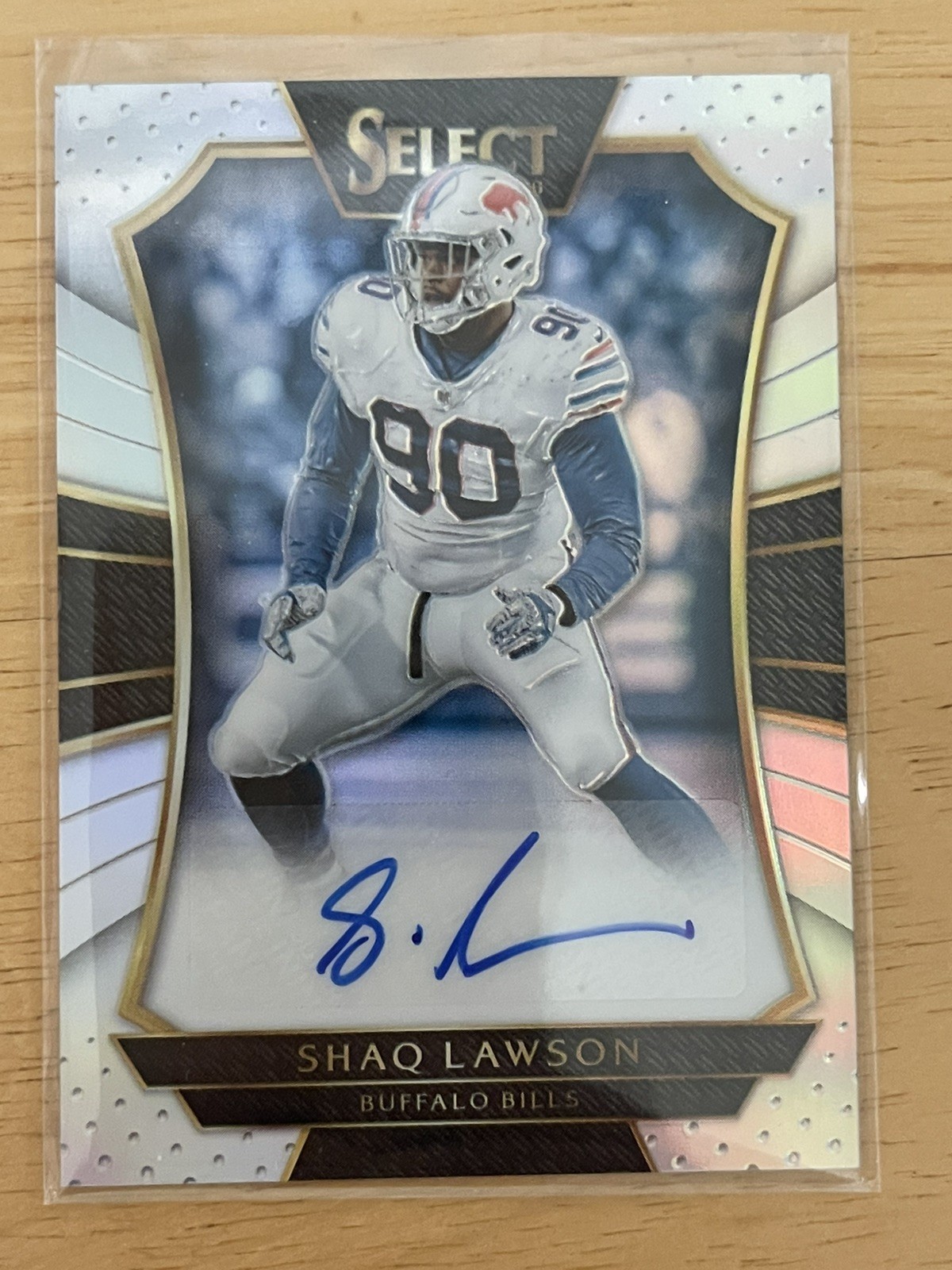 Shaq Lawson Panini Select Rookie Signatures #RSSL Base