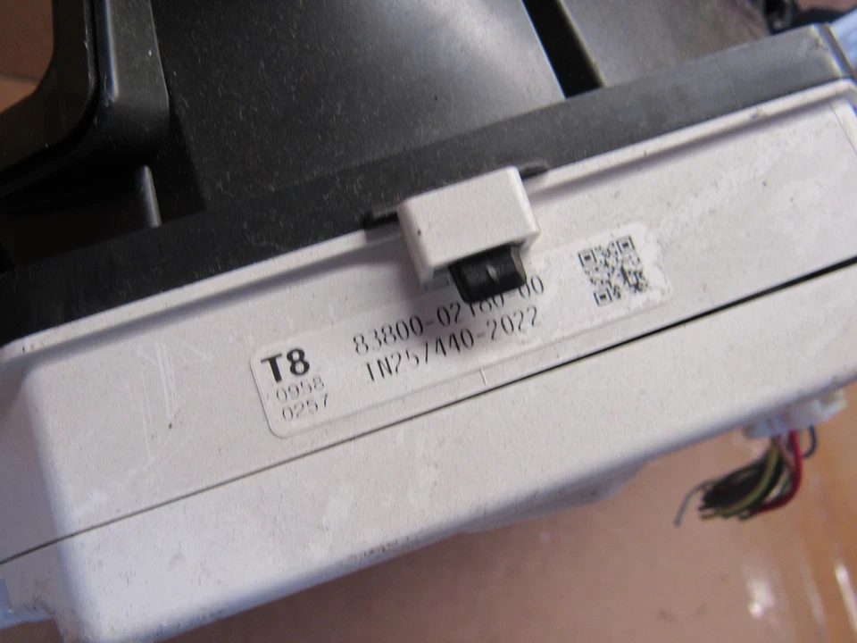 Toyota Matrix 2009 2010 velocímetro cuadro de instrumentos fabricante de equipos originales 118342 millas Foto 4 de 4