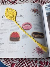 Handmade Crochet Bookmark In Coats Mercer Cotton with Tassel