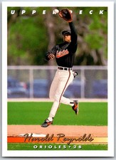 ⚾ 1993 Upper Deck #803 Harold Reynolds Baltimore Orioles