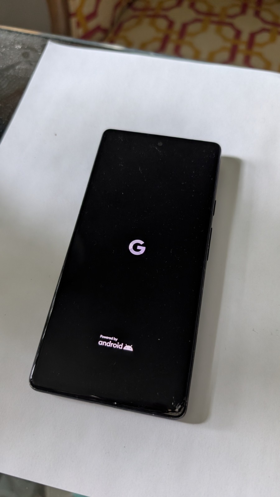 Google Pixel 6 128 GB Sorta Seafoam Color Unlocked - Cracked Corner