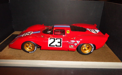 Technomodel Mythos #23 Adamowicz Ferrari 312P Coupe 1969 Daytona Piper 1:18 NIB