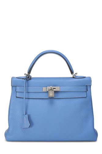 Hermès Blue Paradise Clemence Kelly Retourne 32 - WGACA