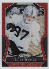 2019 Panini Prizm Rookies Red Wave Prizm 105/149 Foster Moreau #372 4f5