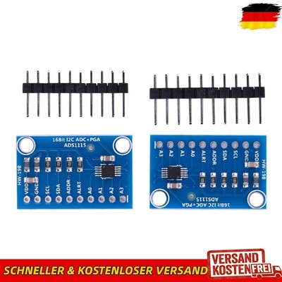 ADS1115 ADC Ultra-Compact 4 Channel Module 2.0V To 5.5V for Arduino Raspberry Pi